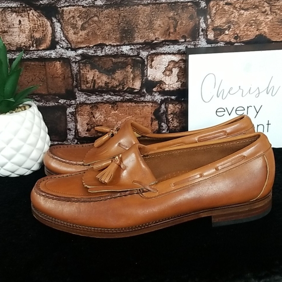 SAS| Moc Toe Leather Kittle Tassel Fringe Loafer main image 7